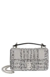 BURBERRY SMALL LOLA CANVAS SHOULDER BAG