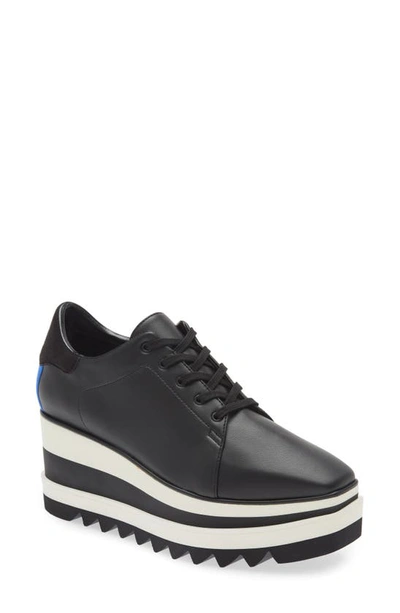 Stella Mccartney Sneak-elyse Platform Sneaker In Black