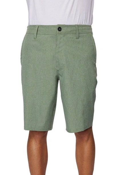 O'neill Reserve Heather Hyperfreak Hybrid Shorts In Sage