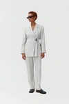 Ganni 12 In Phantom Stripe