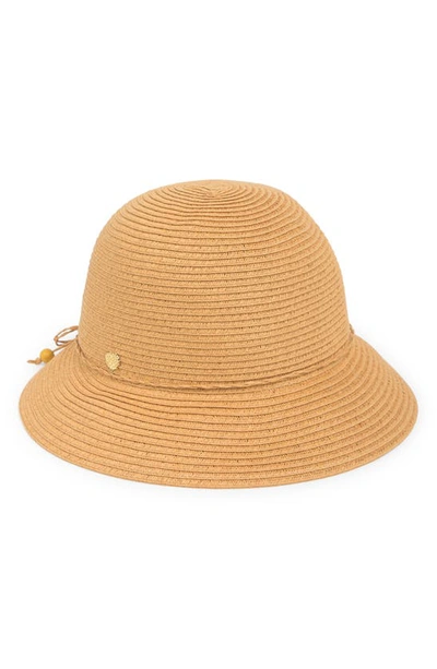 Vince Camuto Paper Braid Cloche Hat In Natural