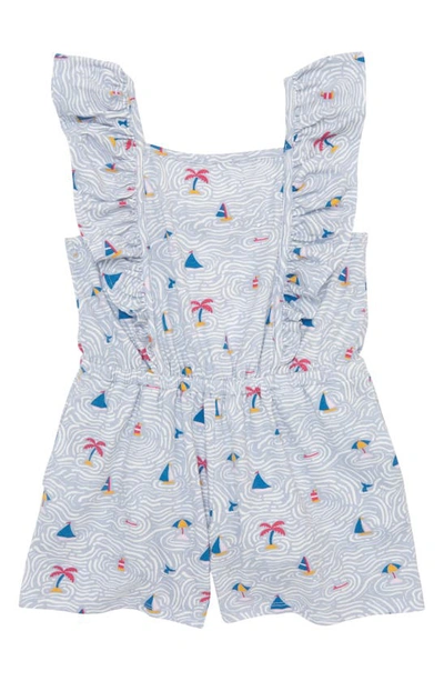 Shop Tucker + Tate Print Romper In Blue Zen Ocean Adventure