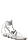 Free People Vacation Day Sandal In Silver