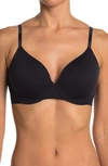 Dkny Underwire T-shirt Bra In Black