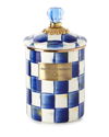 Mackenzie-childs Royal Check Medium Enamel Canister