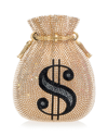 Judith Leiber Money Bags Clutch Bag In Gold