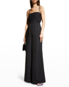 Kobi Halperin Kyra Sleeveless Wide Leg Jumpsuit In Black