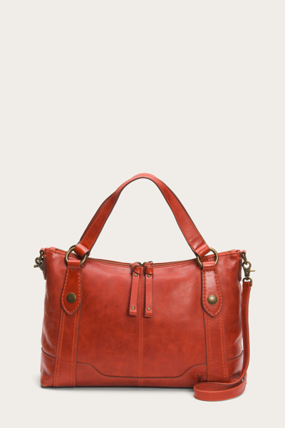 The Frye Company Melissa Medium Satchel In Sandstone