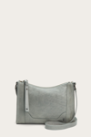 The Frye Company Melissa Zip Crossbody In Ash