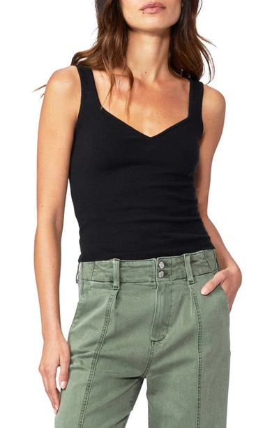 Paige Palermo Sweater Tank In Black