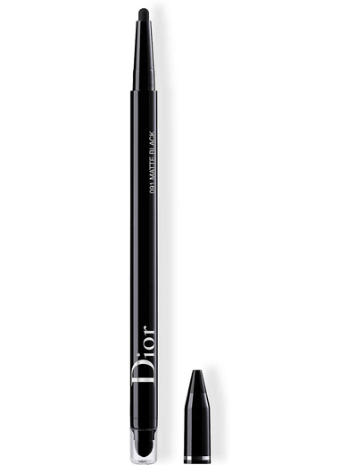 Dior Show 24h Stylo Waterproof Eyeliner 0.2g In 091 Matte Black