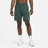 Nike Court Dri-fit Advantage Men's Tennis Shorts In Pro Green,white