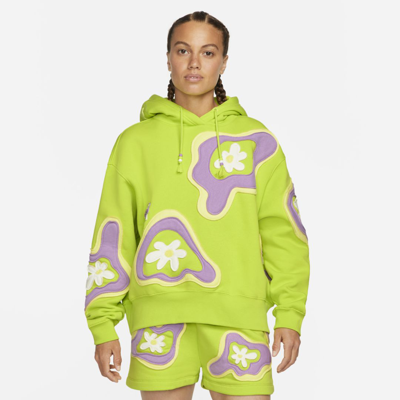 Nike Sportswear Project Uphoria Women's Fleece Hoodie In Atomic Green