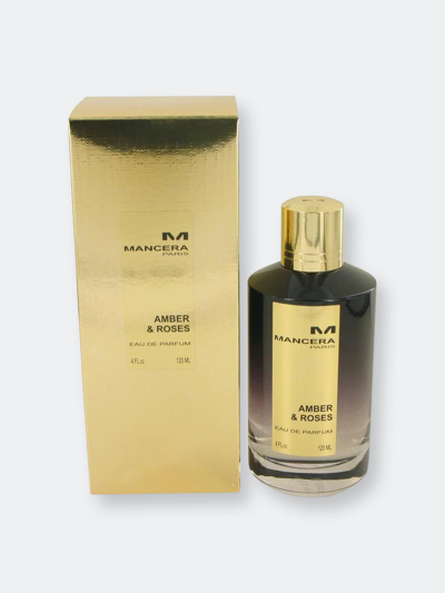 Mancera Amber & Roses By  Eau De Parfum Spray (unisex) 4 oz