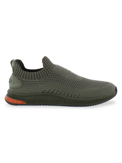 French Connection Men's May Slip On Fashion Sneakers Men's Shoes In Army