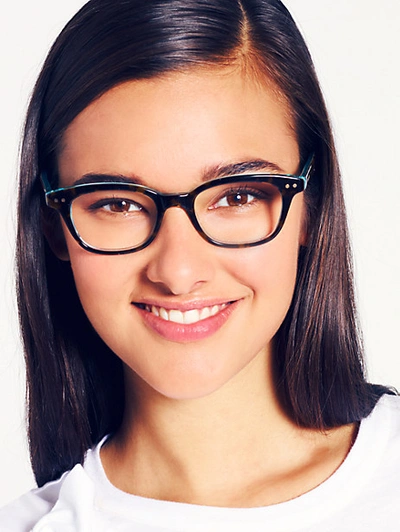 Kate Spade Rebecca Readers In Sky Blue Tortoise