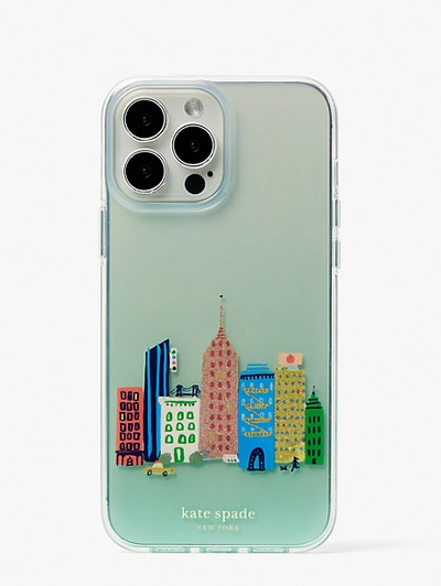 Kate Spade City Skyline Iphone 13 Pro Max Case In Multi