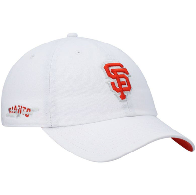 47 ' White San Francisco Giants Area Code City Connect Clean Up Adjustable Hat