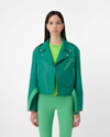 MIETIS BIKER JACKET EMERALD