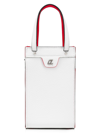 Christian Louboutin Leather Ruistote In Bianco Loubi