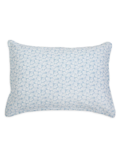Pom Pom At Home Biscayne Double-sided Pillow Sham In Light Blue