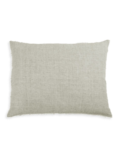 Pom Pom At Home Logan Linen Pillow & Insert In Green