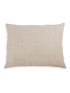 Pom Pom At Home Logan Linen Pillow & Insert In Brown