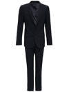 DOLCE & GABBANA BLACK WOOL TAILORED SUIT