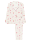 Eberjey Sleep Chic 2-piece Pajama Set In Tulip Light Lilac