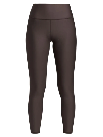 Alo Yoga High-waist Leggings In Raisin