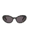 Dior Signature 51mm Cat Eye Sunglasses In Grey