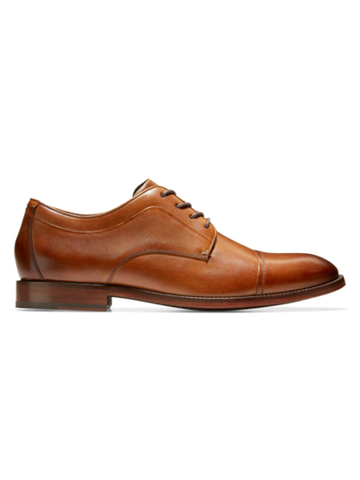 Cole Haan Men's Harrison Leather Oxfords In British Tan