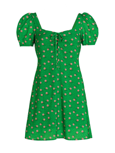 Hvn Dylan Minidress In Green