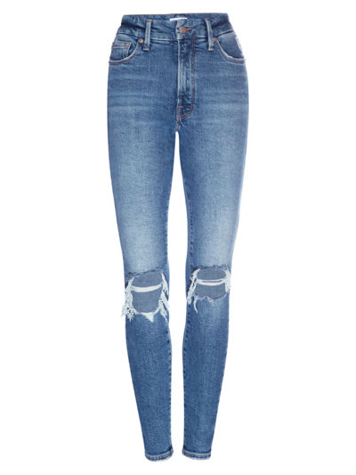 Good American Good Waist High Rise Ankle Skinny Jeans In I223