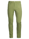 Redvanly Kent Flat-front Pants In Calliste Green