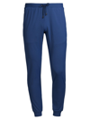 Redvanly Donahue Jogger Pants In Classic Blue