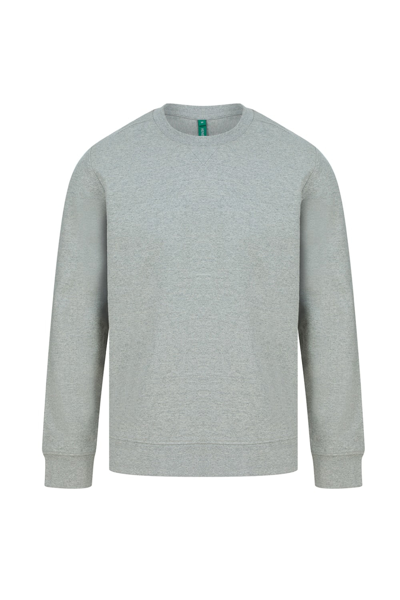 Henbury Unisex Adult Sustainable Sweatshirt In Grey