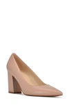 Nine West Cecilee Pump In Barely Nude Nappa