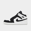 Nike Jordan Little Kids' Air 1 Mid Se Casual Shoes In White/black/multi-color