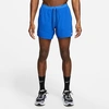 Nike Dri-fit Stride 5-inch Running Shorts In Game Royal/black/reflective Silver