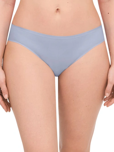 Chantelle Soft Stretch One-size Seamless Thong In Chambray