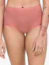 Chantelle Soft Stretch Full Brief In Peach Delight