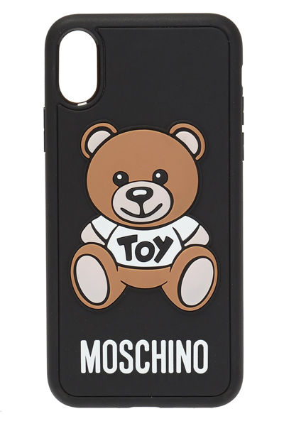 Moschino Teddy Bear Iphone X Case In Black