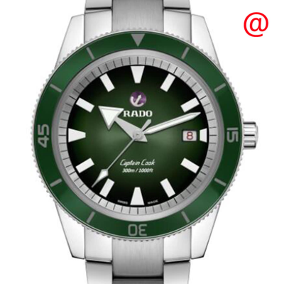 Rado Captain Cook Automatic Green Dial Mens Watch R32105313