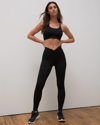 Soma Women's High-waist Crossover Leggings In Black Size Small |  In Black