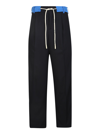 PALM ANGELS PALM ANGELS BELTED TRACK PANTS