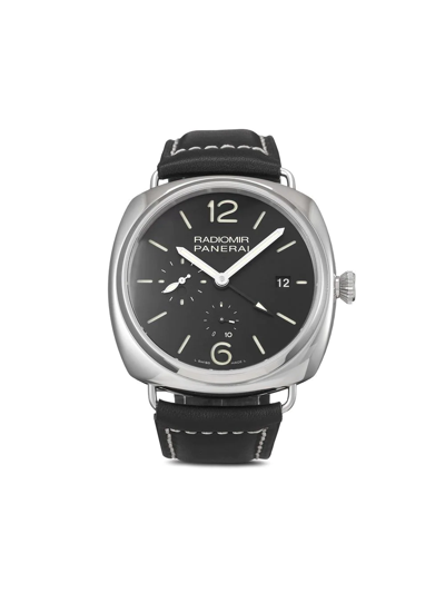 Pre-owned Panerai 2013  Radiomir 10 Days Gmt 47mm In Black