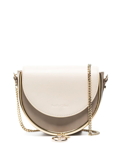 See By Chloé See By Chloe Mara Crossbody Bag In Beige,grey