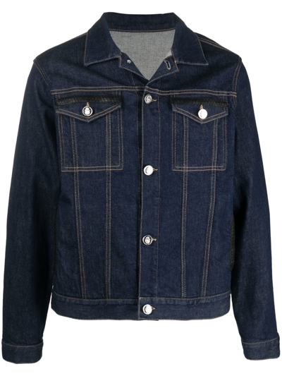 Billionaire Institutional Denim-jacket In Blue