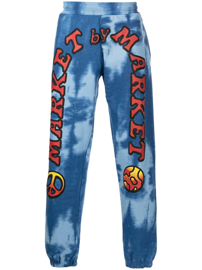 Market Cali Lock Tie-dye Sweatpants In Blue